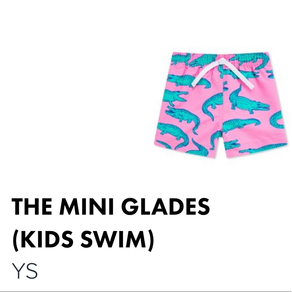 Chubbies youth swimming trunks